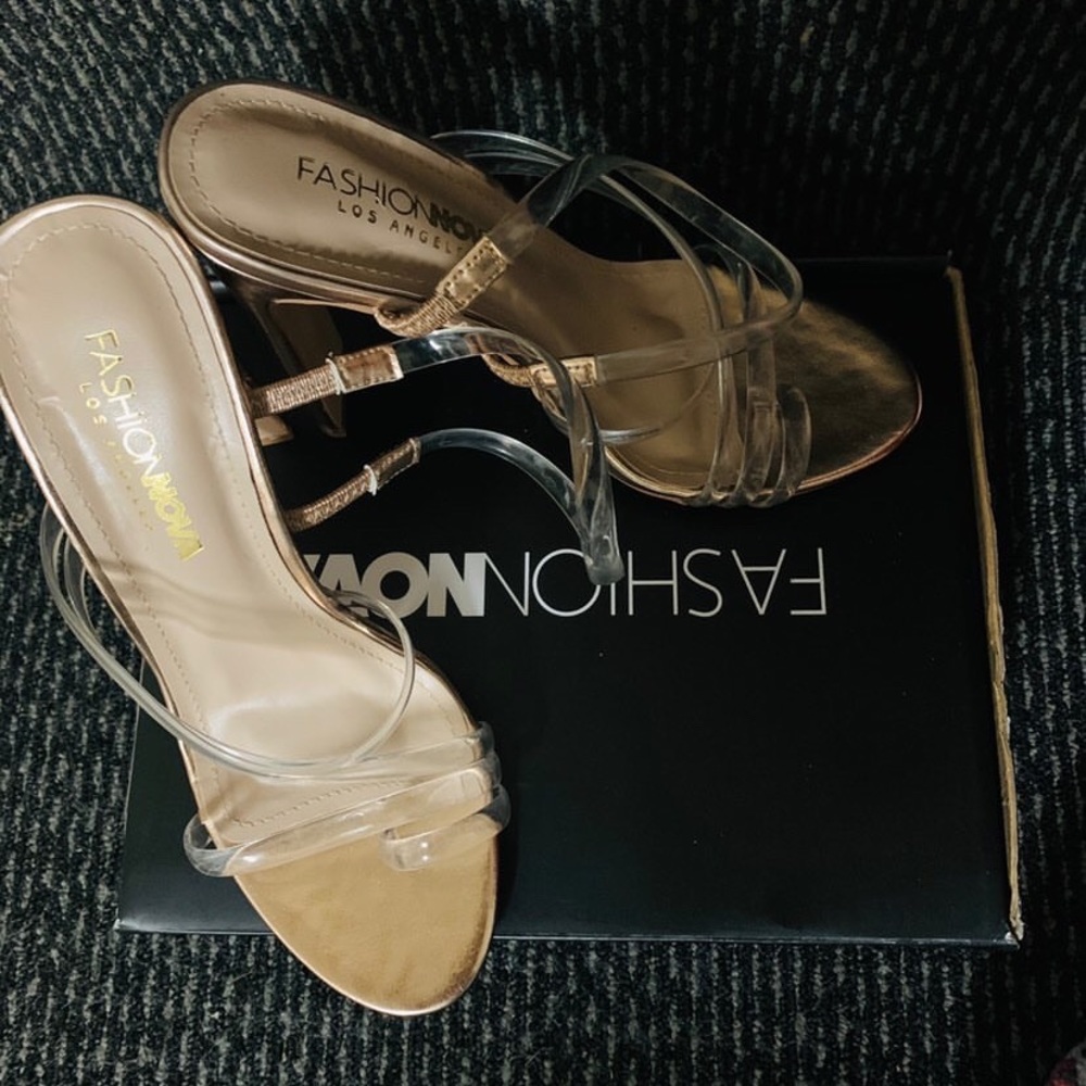 Rose Gold Sandals